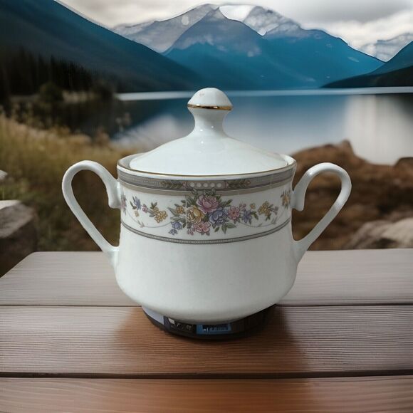 Excel Fine China Southampton 223 Sugar Bowl. 1993 - Picture 2 of 13